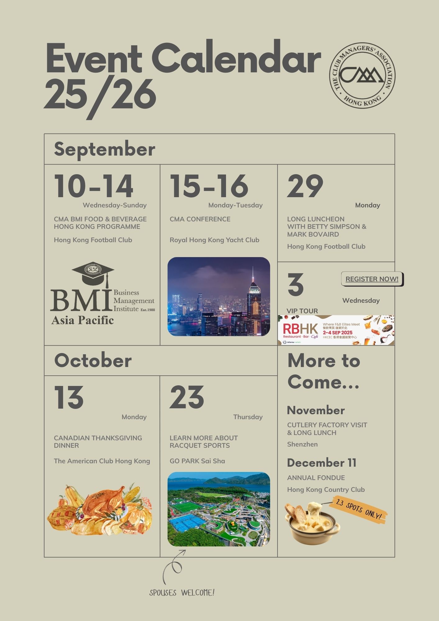 CMA Event Calendar 202526